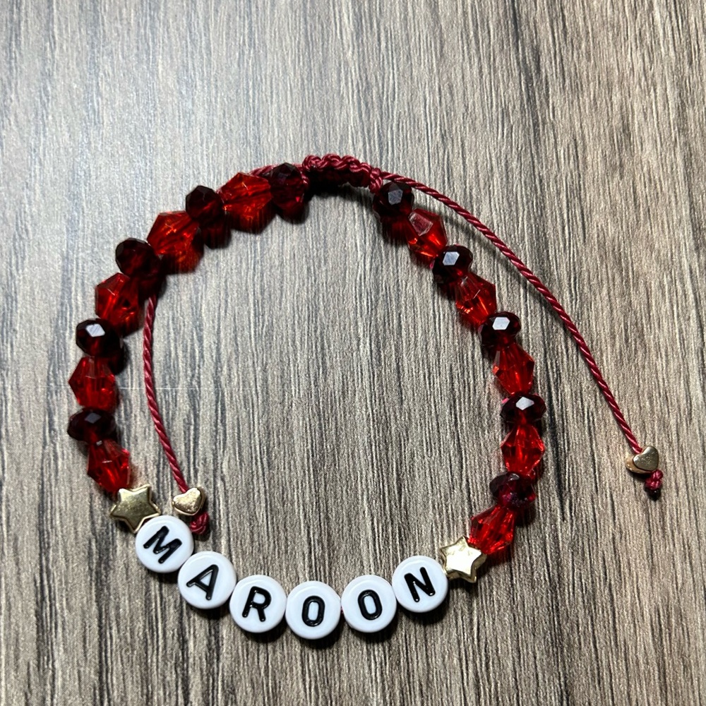 Maroon Bracelet